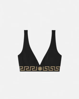 Sutien triunghiular din bumbac jersey