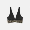 Top de bikini triunghiular jacquard Top de bikini triunghiular jacquard