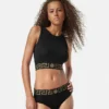 Top scurt din bumbac jacquard Top scurt din bumbac jacquard