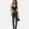 Top scurt din tricot de viscoză Top scurt din tricot de viscoză