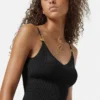 Top scurt din tricot de viscoză Top scurt din tricot de viscoză