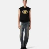 Tricou brodat Buckle Crest Tricou brodat Buckle Crest