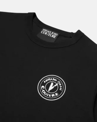 Tricou brodat cu logo V-Emblem