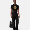 Tricou brodat cu motiv arhitectural baroc Tricou brodat cu motiv arhitectural baroc
