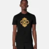 Tricou brodat cu motiv arhitectural baroc Tricou brodat cu motiv arhitectural baroc