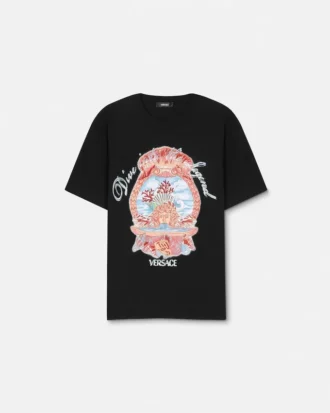 Tricou brodat Dive In Crest Tricou brodat Dive In Crest