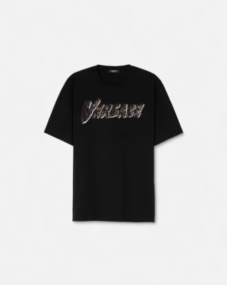 Tricou cu logo Animalier