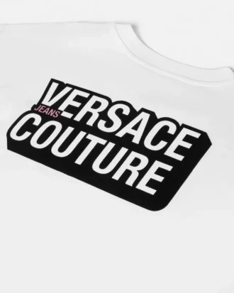 Tricou cu logo și croială lejeră