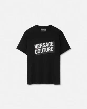 Tricou cu logo și croială regular