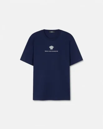 Tricou din bumbac brodat