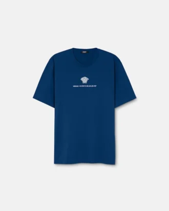 Tricou din bumbac brodat