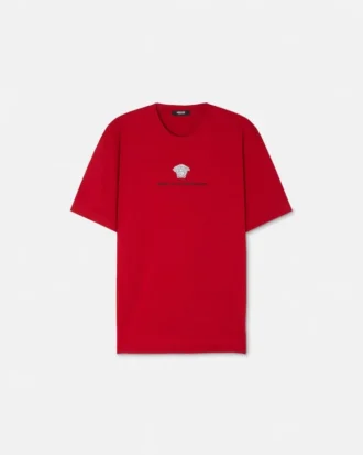 Tricou din bumbac brodat