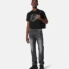 Tricou din bumbac brodat Tricou din bumbac brodat