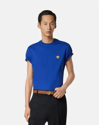 Tricou din bumbac brodat