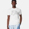 Tricou din bumbac brodat Tricou din bumbac brodat