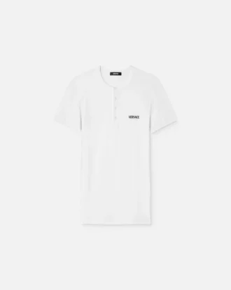 Tricou din bumbac cu nervuri