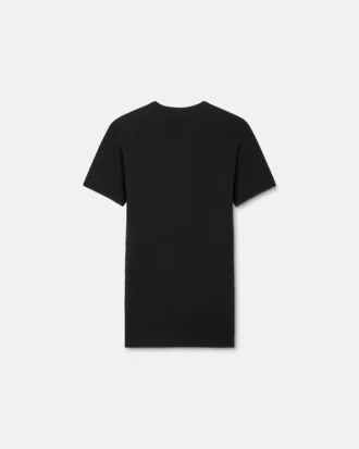 Tricou din bumbac cu nervuri