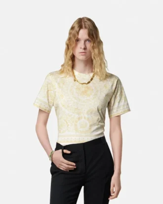 Tricou din bumbac jersey cu imprimeu