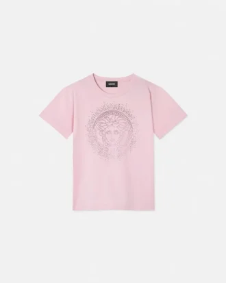 Tricou din bumbac jersey cu imprimeu decorat pentru copii