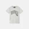 Tricou din bumbac jersey cu imprimeu decorat pentru copii