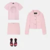 Tricou din bumbac jersey cu imprimeu decorat pentru copii Tricou din bumbac jersey cu imprimeu decorat pentru copii