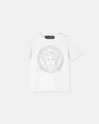 Tricou din bumbac jersey cu imprimeu pentru bebeluși