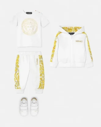 Tricou din bumbac jersey cu imprimeu pentru bebeluși