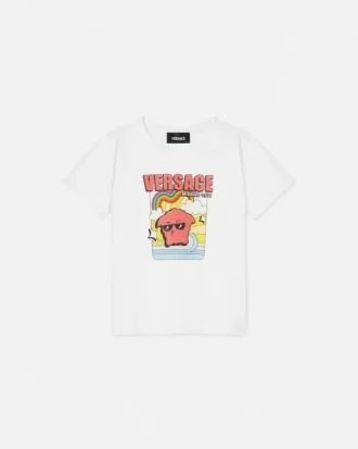 Tricou din bumbac jersey cu imprimeu pentru copii