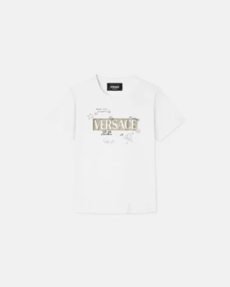 Tricou din bumbac jersey cu imprimeu pentru copii
