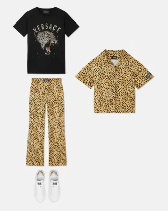 Tricou din bumbac jersey cu imprimeu pentru copii