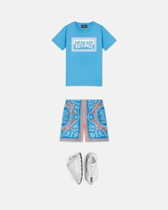 Tricou din bumbac jersey cu imprimeu pentru copii