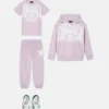 Pantaloni de trening din bumbac jersey imprimați pentru copii