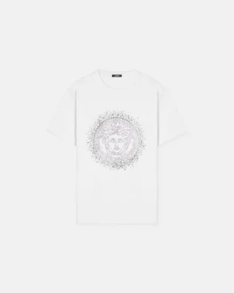 Tricou din bumbac jersey cu ornamente