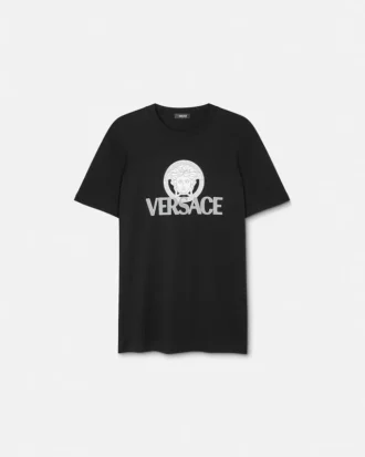 Tricou din bumbac jersey imprimat