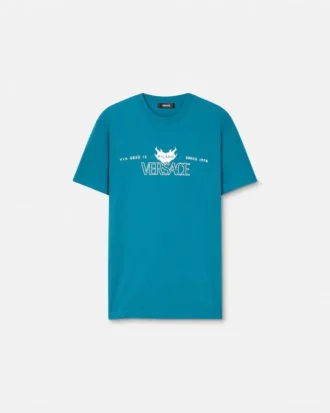 Tricou din bumbac jersey imprimat