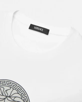 Tricou din bumbac jersey imprimat