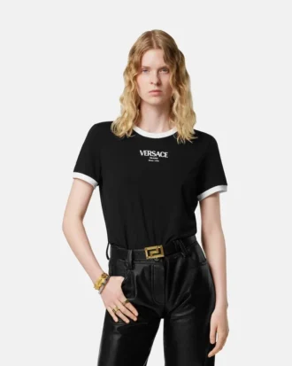 Tricou din jersey elastic din viscoză