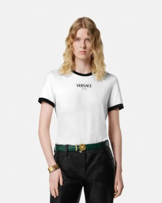 Tricou din jersey elastic din viscoză