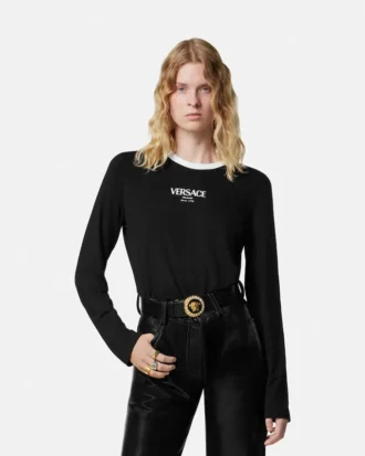 Tricou din jersey elastic din viscoză