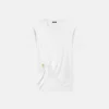 Tricou drapat cu ac de siguranță Tricou drapat cu ac de siguranță