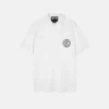 Tricou polo brodat cu emblemă în V