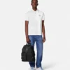 Tricou polo cu broderie Medusa Tricou polo cu broderie Medusa