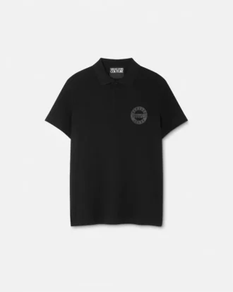 Tricou polo cu croi regular și logo