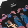 Tricou polo din mătase tricotată Coral Theatre Tricou polo din mătase tricotată Coral Theatre