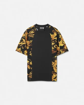 Tricou relaxat Porcelain Barocco