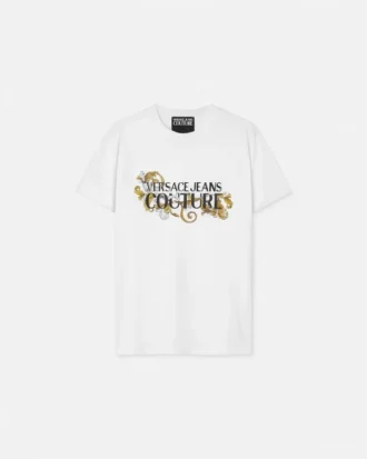 Tricou slim fit cu logo