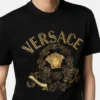 Tricou slim fit din bumbac jersey brodat Tricou slim fit din bumbac jersey brodat