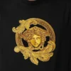 Tricou slim fit din bumbac jersey brodat Tricou slim fit din bumbac jersey brodat