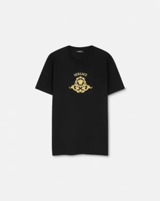 Tricou slim fit din bumbac jersey cu imprimeu
