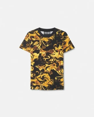Tricou slim fit Porcelain Barocco Tricou slim fit Porcelain Barocco